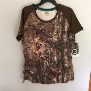 New, Cabela’s Women’s OutfitHer Camo T-Shirt